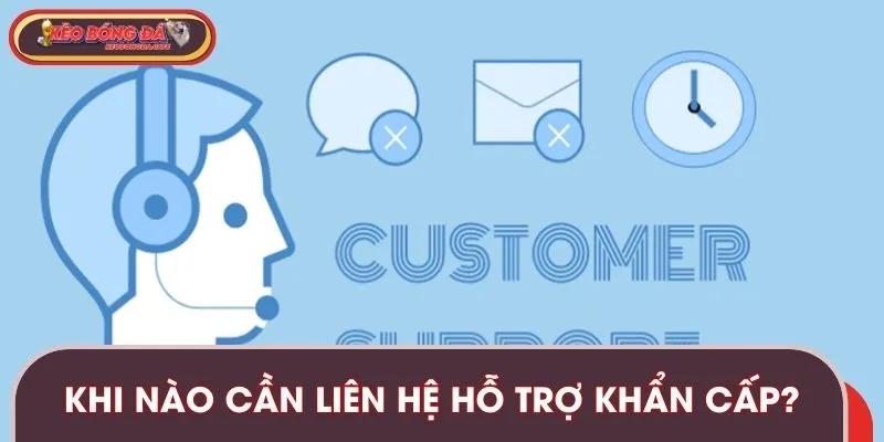 Những trường hợp cần kết nối hệ thống ngay tức thì